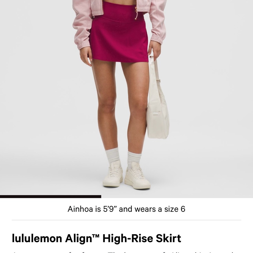 BNWT- Lulu Align High-Rise Skirt